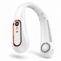 BreezeLoop wearable neck fan in white
